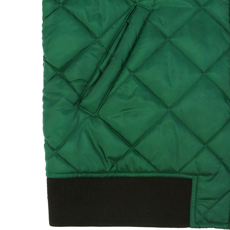quilted bomber jacket
